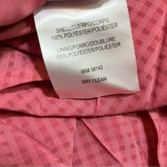 Gal Meets Glam Angelica Pleated Ruched Shoulder Dress Dried Rose Pink Size 10 - Picture 8 of 8